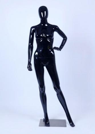 Maniquies Modelos abstractos FAUSTA III negro lacado