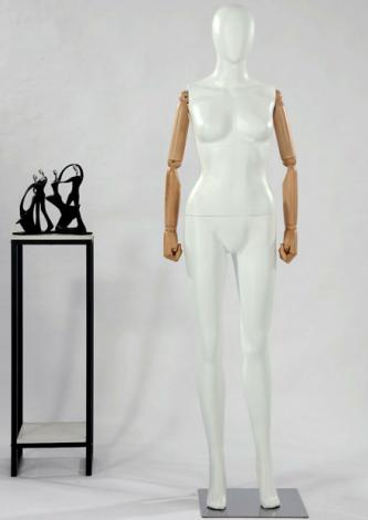 Maniquies Modelos abstractos Romula VI-blanco mate