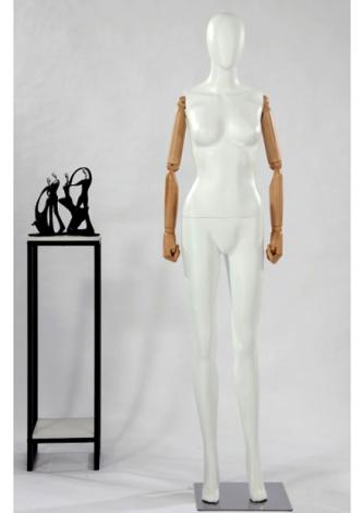 Maniquies Modelos articulados Romula XI-blanco lacado