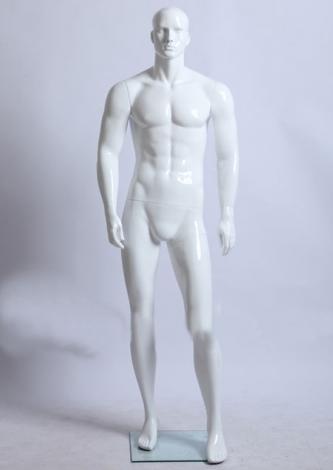 Maniquies Modelos abstractos Zeron V, blanco lacado