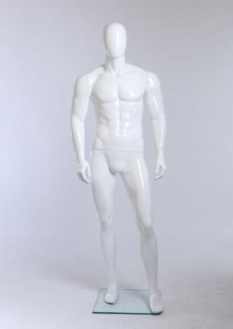 Maniquies Modelos abstractos Klaus- blanco lacado
