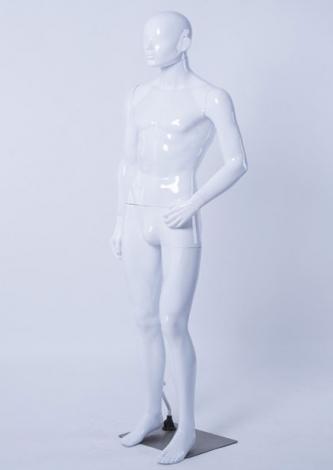 Maniquies Modelos abstractos FLAVIO III, blanco lacado